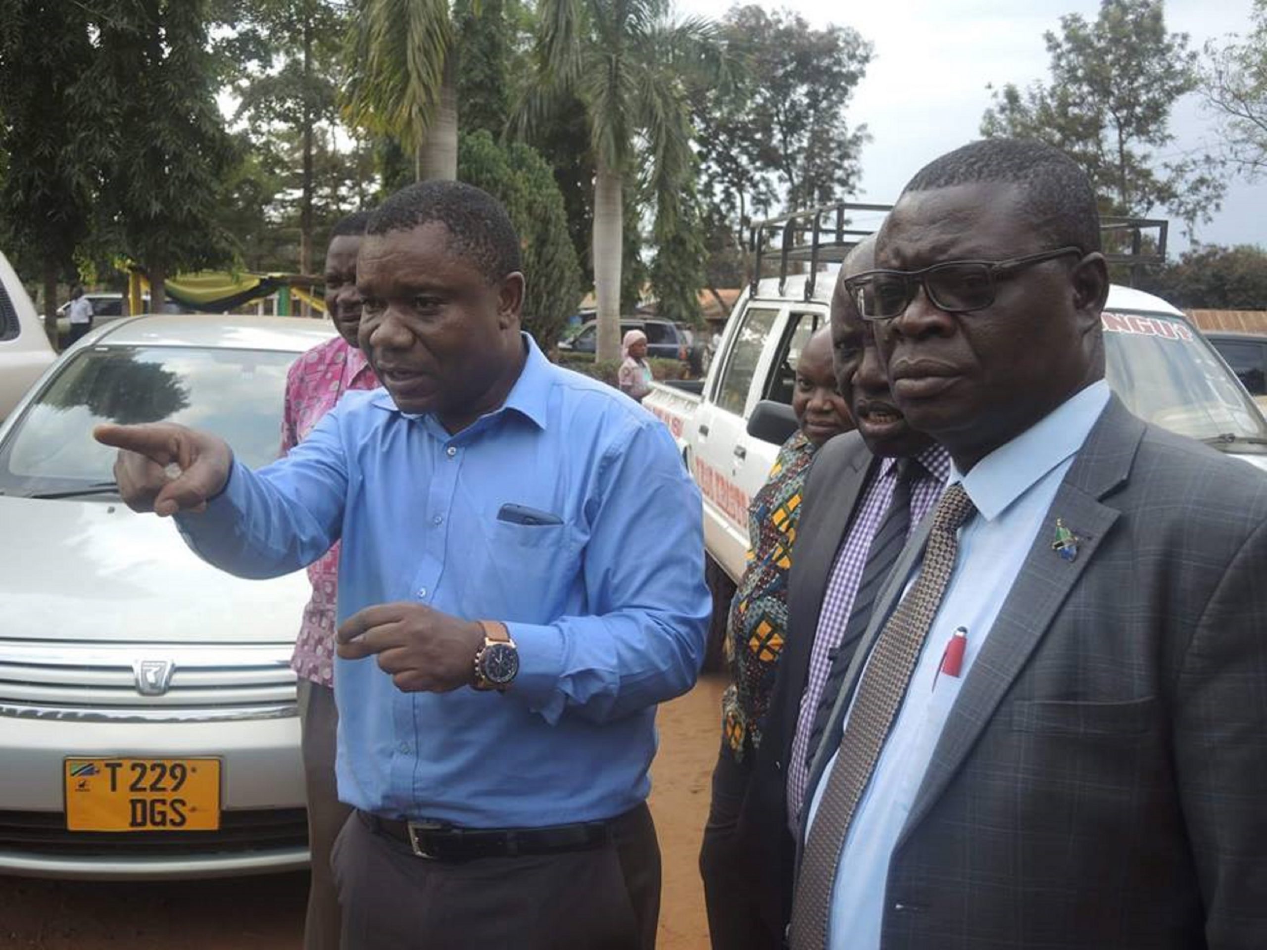 Nanenane2018 VC Chibunda at Crop science farm 0